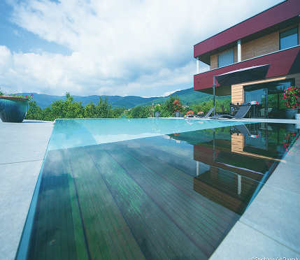 Piscine miroir