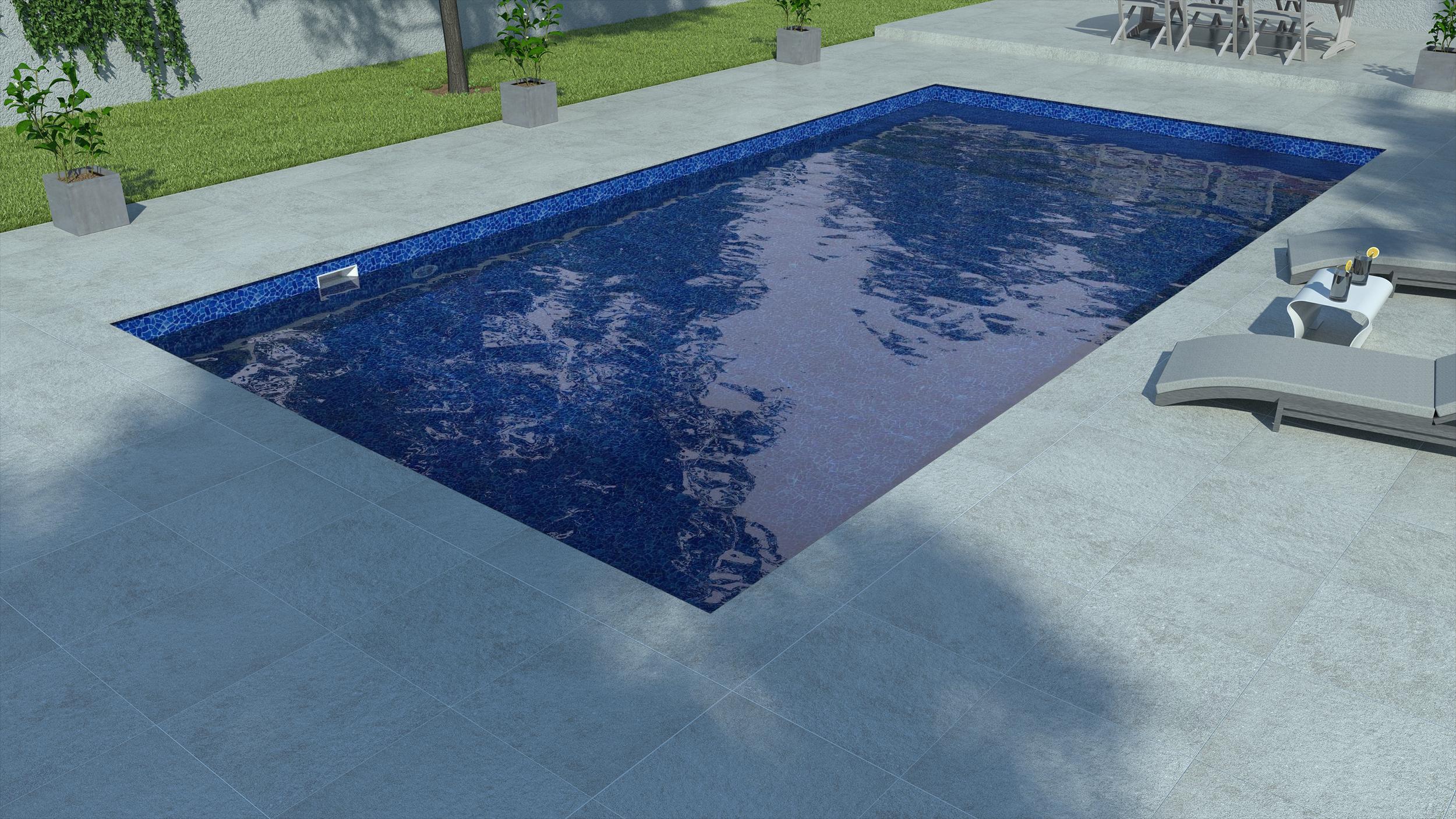 Piscine à liner Carrara