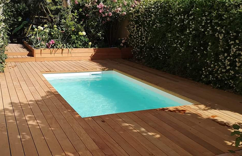 Piscine en béton