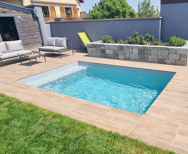 Piscine en béton