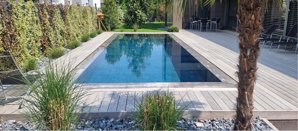Piscine miroir